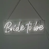 custom led neon plaque sign bride to be suitable for home hall restaurant propose wedding party background decor neon light