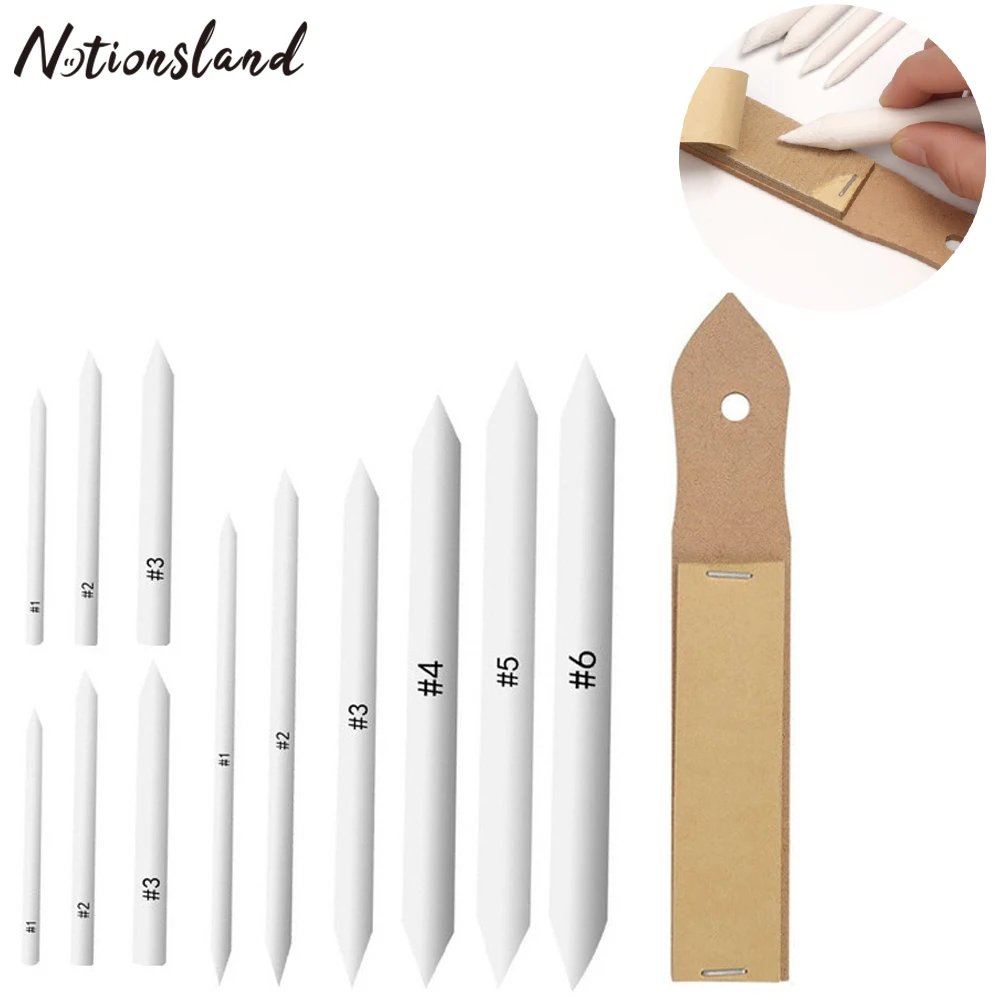 

13Pcs Sketch Paper Sandpaper Pencil Paper Pencil Drawing Sketch Pen Blending Smudge Stump Art Sketch Tracing Drawing Pen Tools