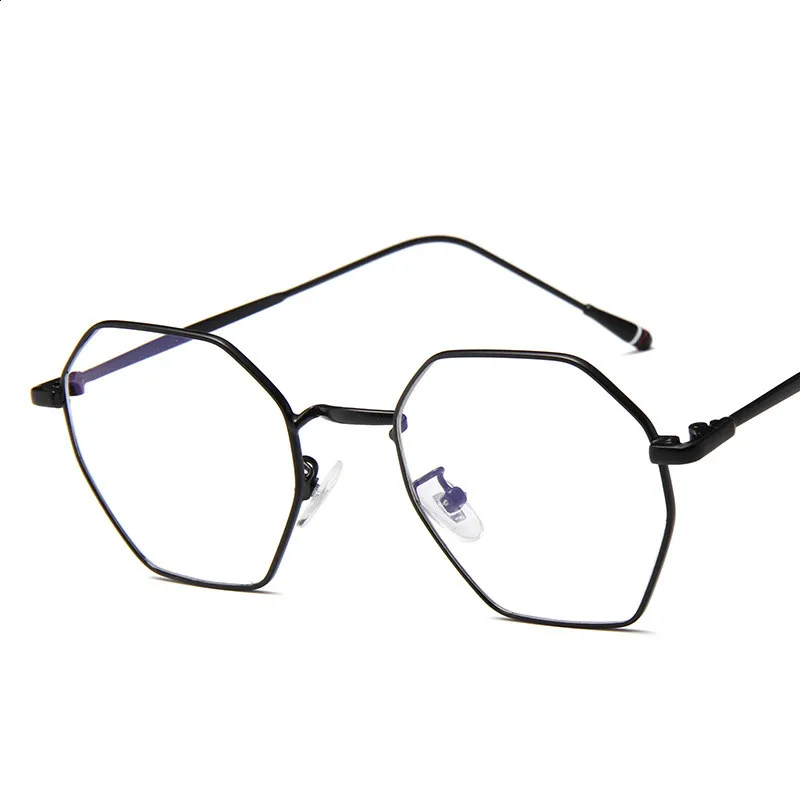 Круглые очки со стрелкой с защитой от синего света прозрачные компьютерные