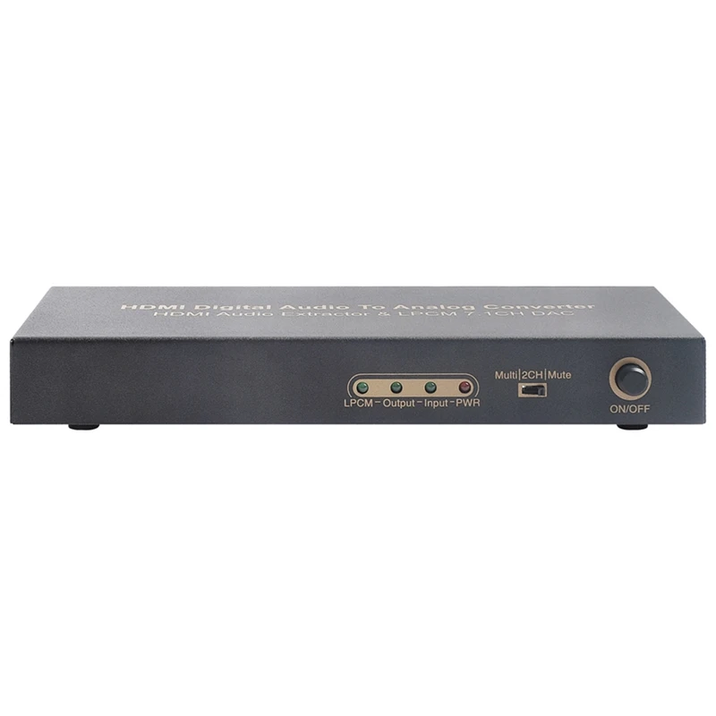 AAAE топ HDMI в оптический цифровой аналоговый аудио экстрактор 7.1Ch конвертер LPCM DAC 7 1