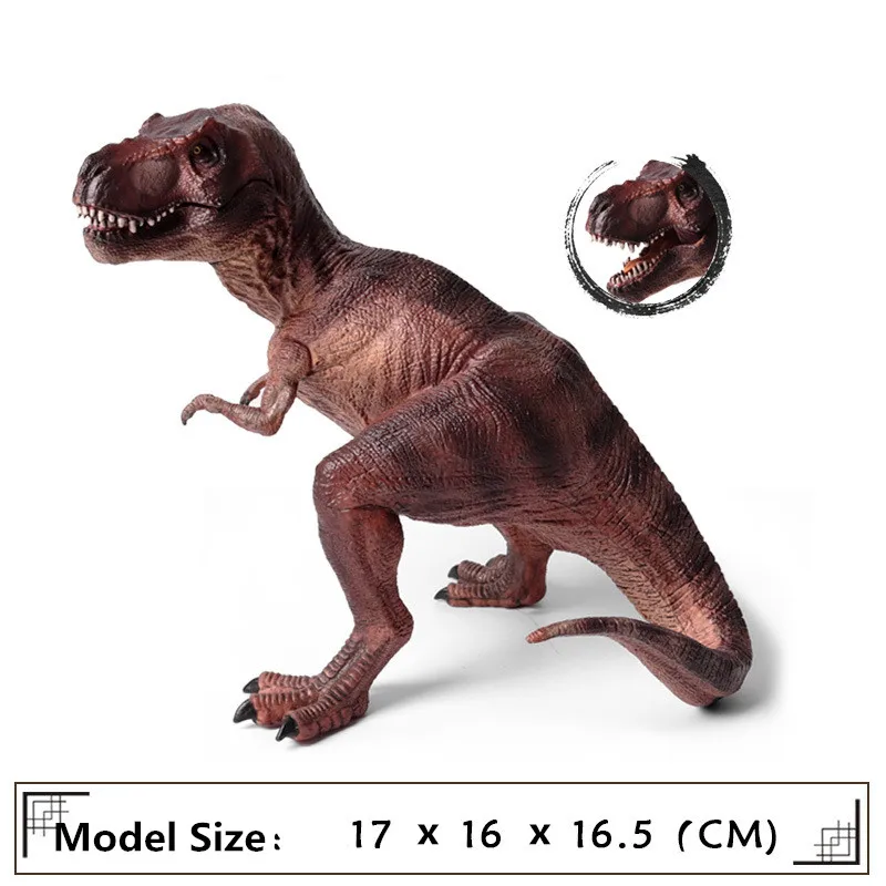 Tyrannosaurus Rex Model Jurassic Simulation Carnivorous Dinosaur Plastic Decoration Hand Collection Children Toys Animal Figure | Игрушки и