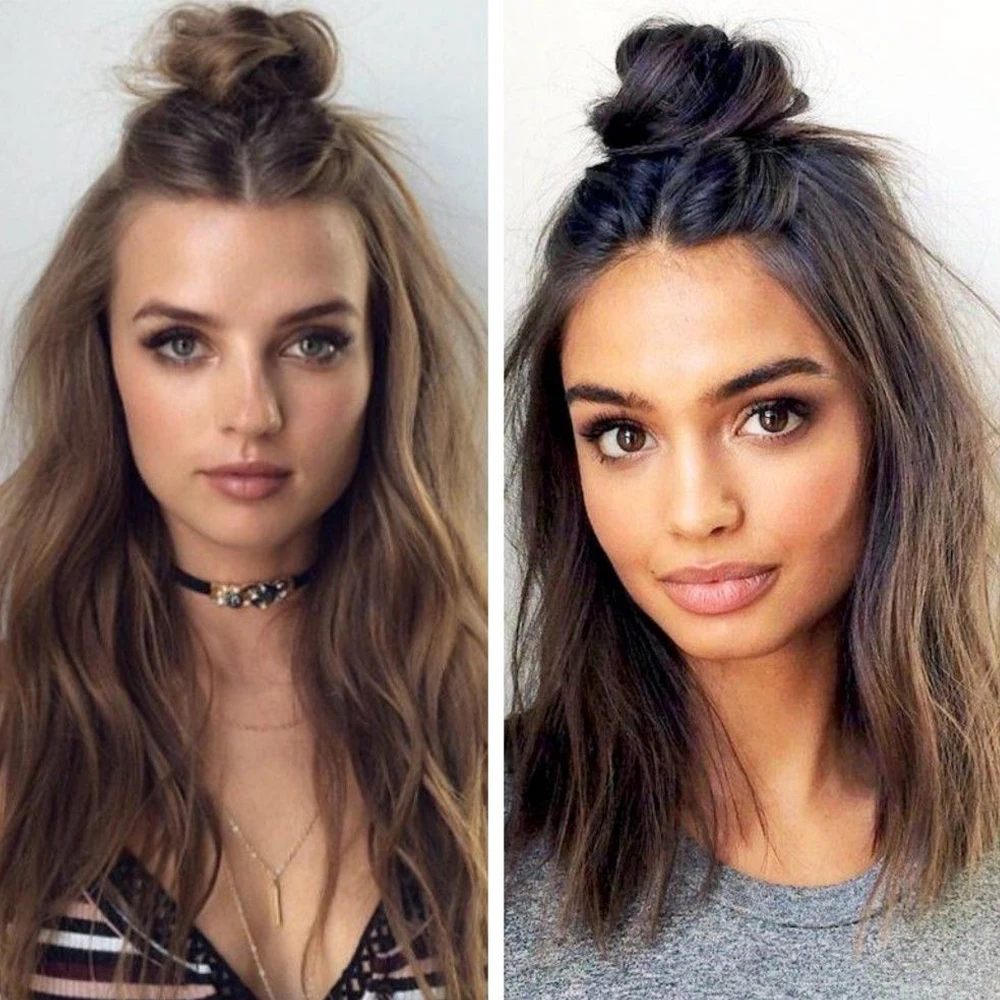 Женский парик XUANGUANG с Полушаровой головкой сумка для волос и резинка мужской