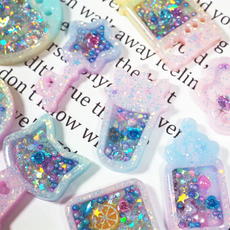 Встряхивающая игровая машина Шарм силиконовая форма Drippy эскимо Смола ключа Kawaii