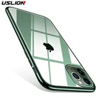 Ультратонкий силиконовый чехол USLION для iPhone 11 Pro X XS XR Max 6 6s 7 8 Plus