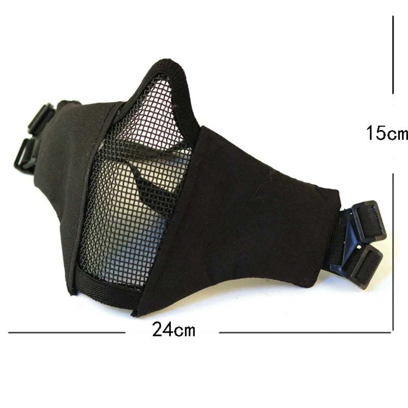 Тактическая Сетчатая Маска страйкбола маска для стрельбы из игры камуфляжная