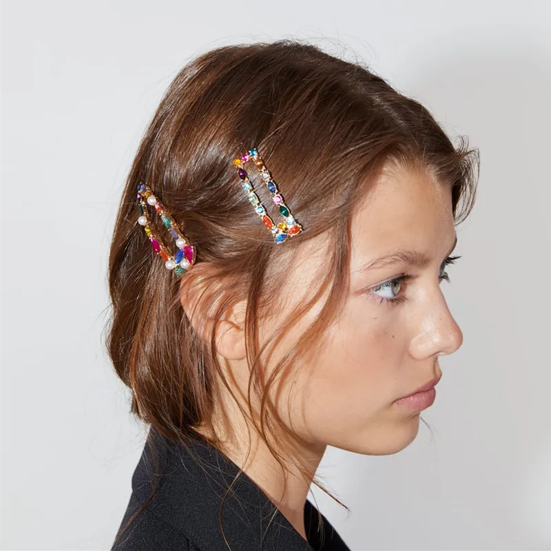 KOMi 30 Styles Hair Pins for Women ZA Hair Jewelry Gifts Shell Conch Hair Clips Simulated Pearl Crystals Barrettes Hot A60523