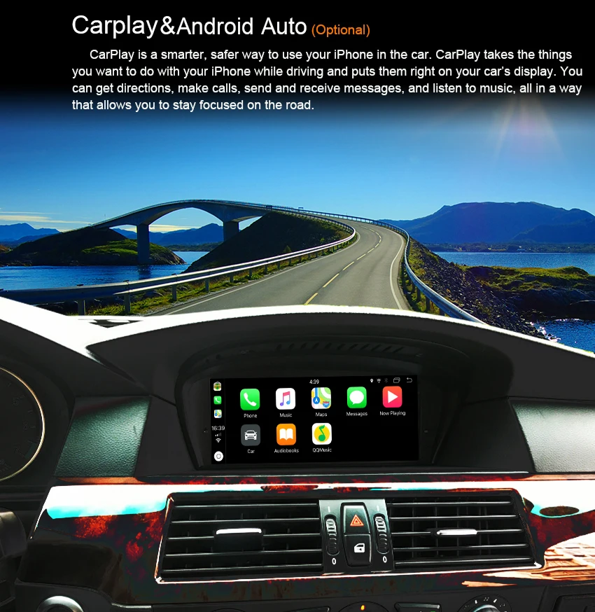 Автомобильный плеер на Android 10 4 + 64 для BMW 5 серии E60 E61 E63 E64 3 E90 E91 E92 автомобильный dvd