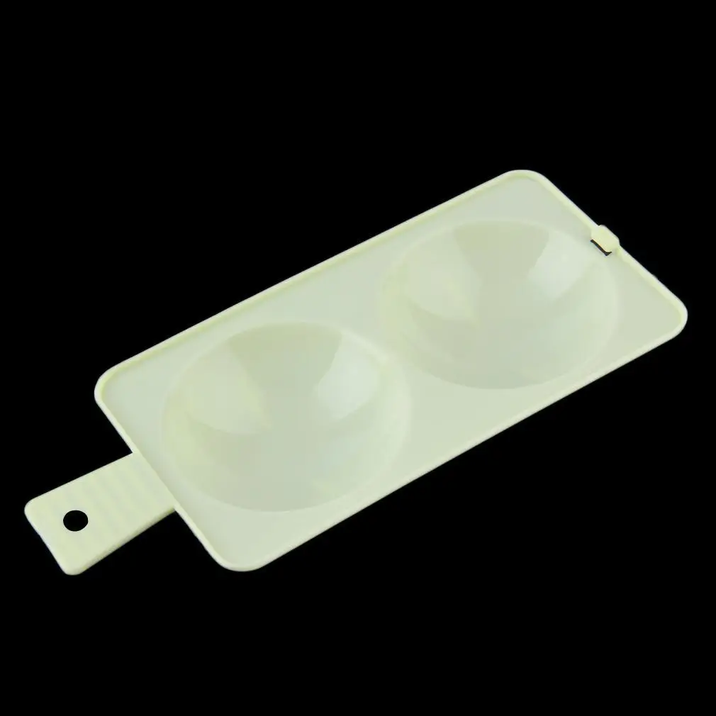 Микроволновая печь два яйца Браконьер сэндвич для завтрака мгновенная плита