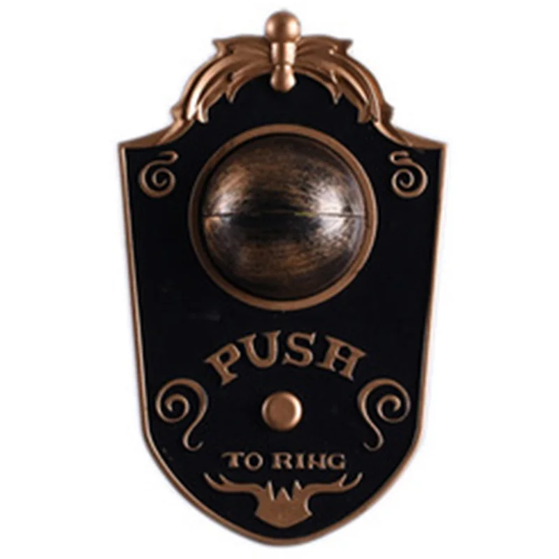 

Одноглазный дверной звонок на Хэллоуин, украшение на День призрака, светящийся кусок, подвесной дверной звонок на всю дверь, глазный глазок