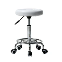 hot sales round stool with lines rotation adjustabl bar stool lift stool swivel stool spa tattoo facial massage salon furniture