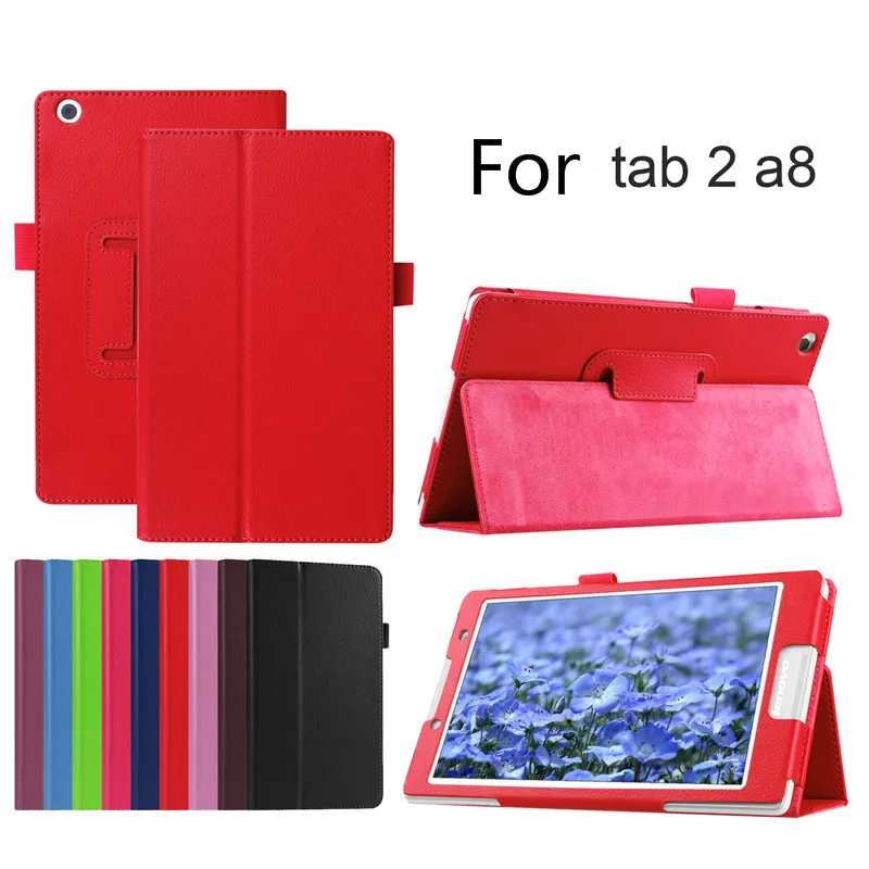 Повседневный однотонный Ультратонкий чехол для Lenovo Tab3 8(TB3 850M/F)|tab2 a8-50|tablet casesmart cover