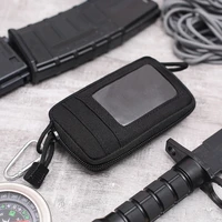 edc pouch tactical wallet key change coin mini purse zipper card holder camping hiking travel military army hunting waist bag