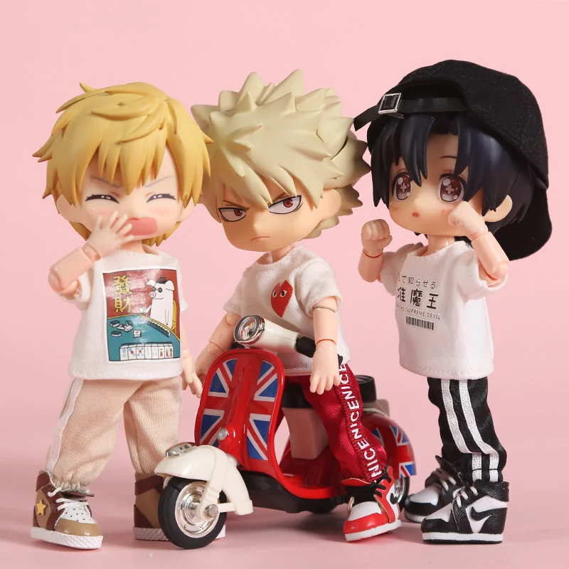Одежда для куклы Obitsu11 BJD детские штаны буквы спортивные тренировочные OB11 1/12