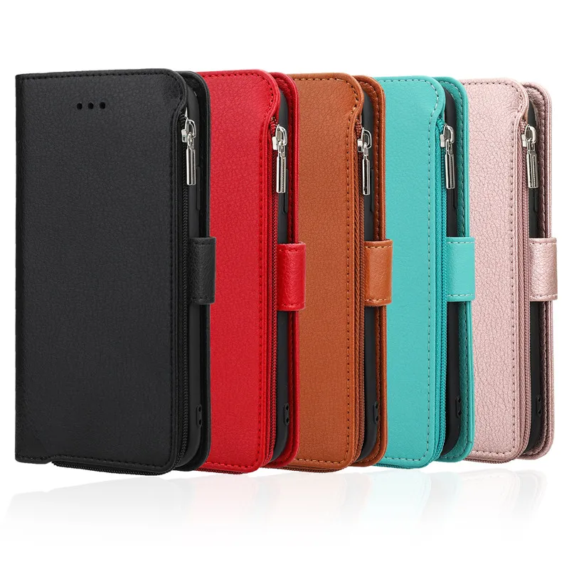

Flip Leather Case For Samsung Galaxy S20 S8 S9 S10 Note 8 9 10 plus A70 A50 A40 Cover PU Multi Card Holder Wallet Phone Case