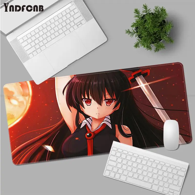 

YNDFCNB akame ga kill Simple Design Comfort Mouse Mat Gaming Mousepad Size for Cs Go LOL Game Player PC Computer Laptop