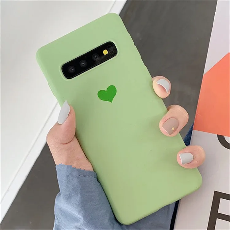 Мягкий ТПУ силиконовый чехол ярких цветов с сердечками для huawei P10 P20 P30 Pro mate 7 8 9 10 20