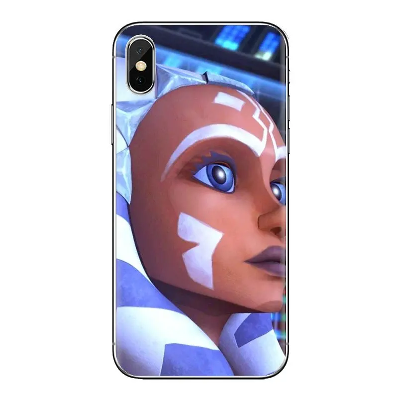 For Samsung Galaxy S3 S4 S5 Mini S6 S7 Edge S8 S9 S10 Plus Note 3 4 5 8 9 Ahsoka Soft Transparent Shell Covers |