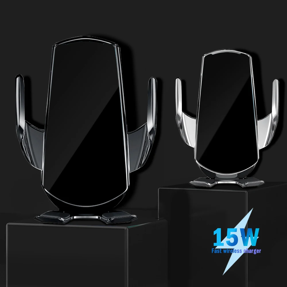 

Автомобильное беспроводное зарядное устройство, 15 Вт, для iPhone12 11 Pro Max Samsung S10