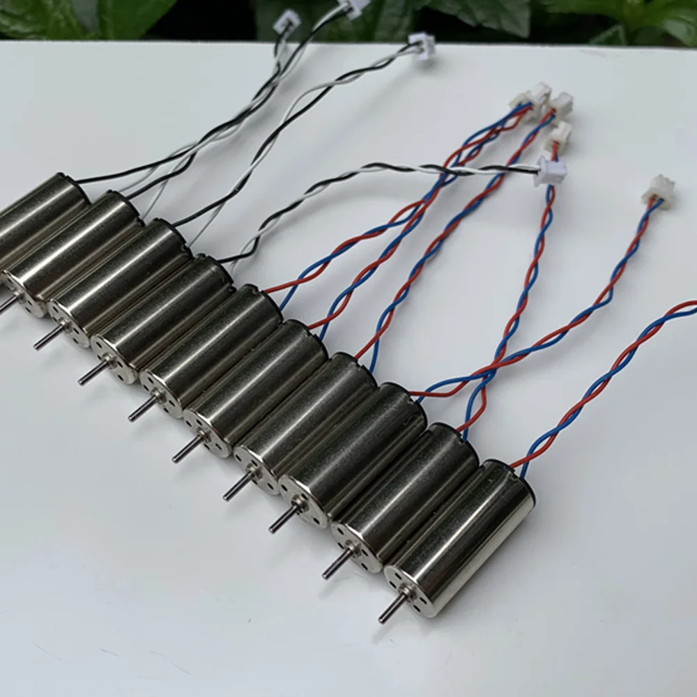 2PCS 8520 Coreless Motor DC 3V 3.7V Ultra High Speed 8.5*20mm CW CCW with Terminal DIY Tiny Four Axis Model RC Drone Quadcopter |