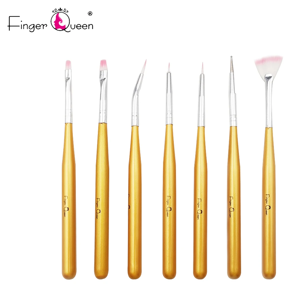 7 шт. маникюрный набор кистей для рисования линии Многофункциональный посылка