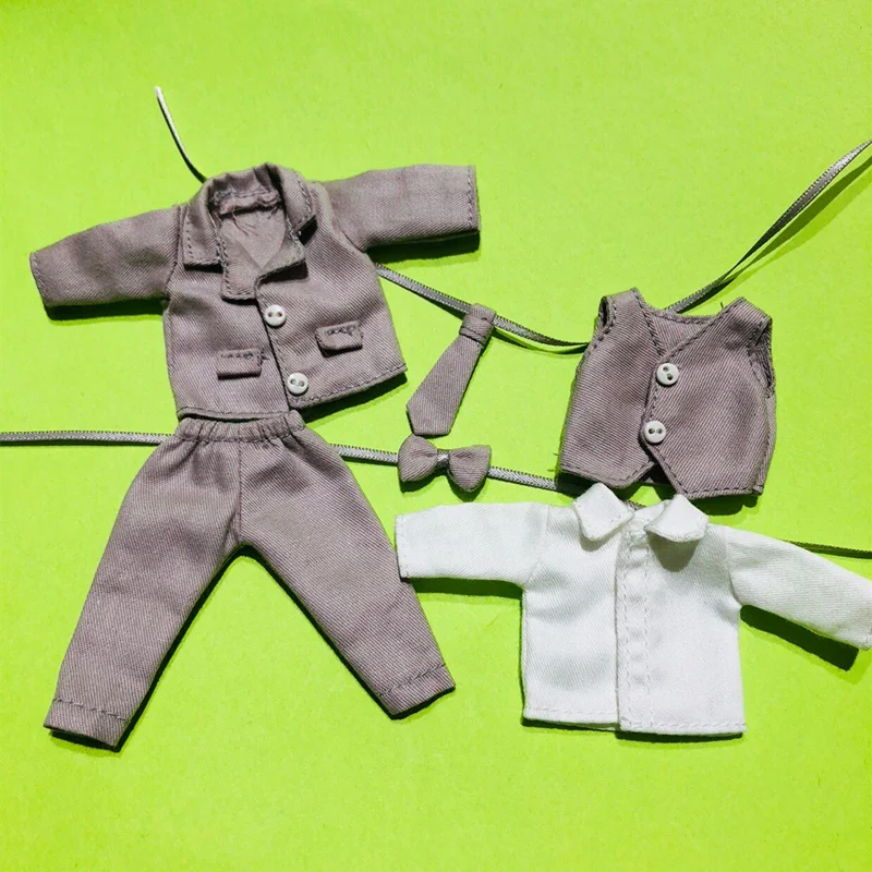 Ob11 Детский костюм 1/12 BJD ГСК глина Молли кукла одежда западный стиль 6 комплектов