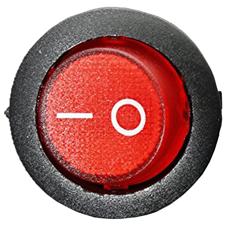 12 В 16 А светодиодный биполярный клавишный переключатель вкл/выкл SPST для