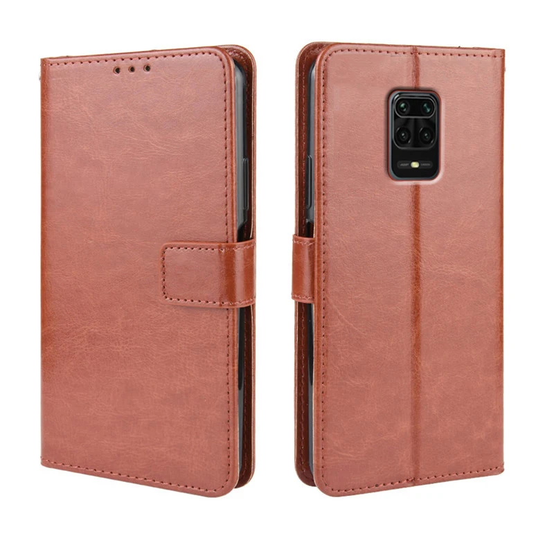 Капа Redmi Note 9S глобальная флип чехол бумажник на шаоми примечание 9 S Xiaomi Магнитный