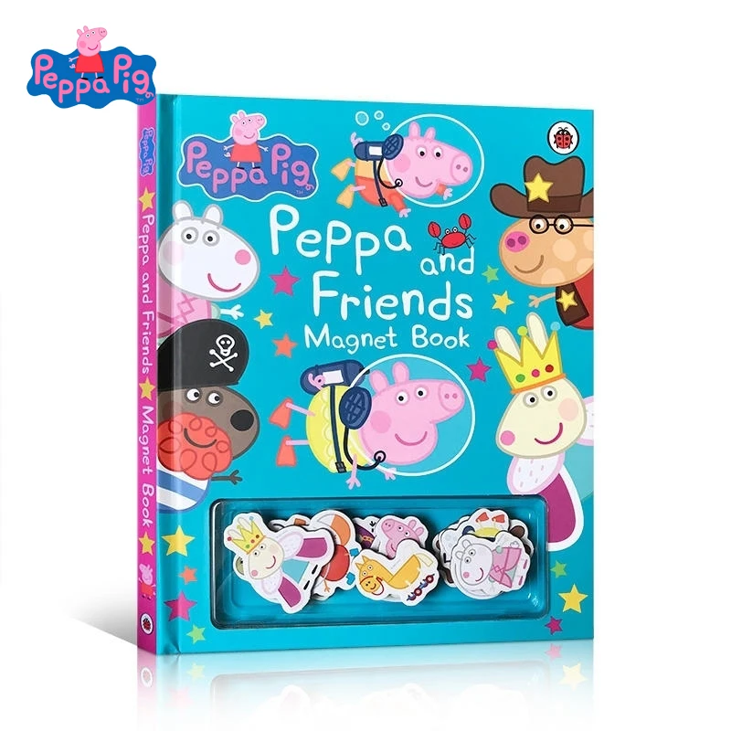 

Книга «Свинка Пеппа» с магнитными аксессуарами для детей