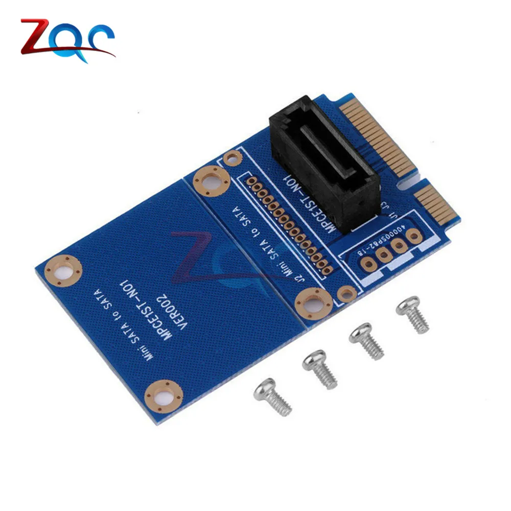 Адаптер конвертера для жесткого диска mSATA Mini PCI-e SSD SATA слот на 7Pin | Инструменты