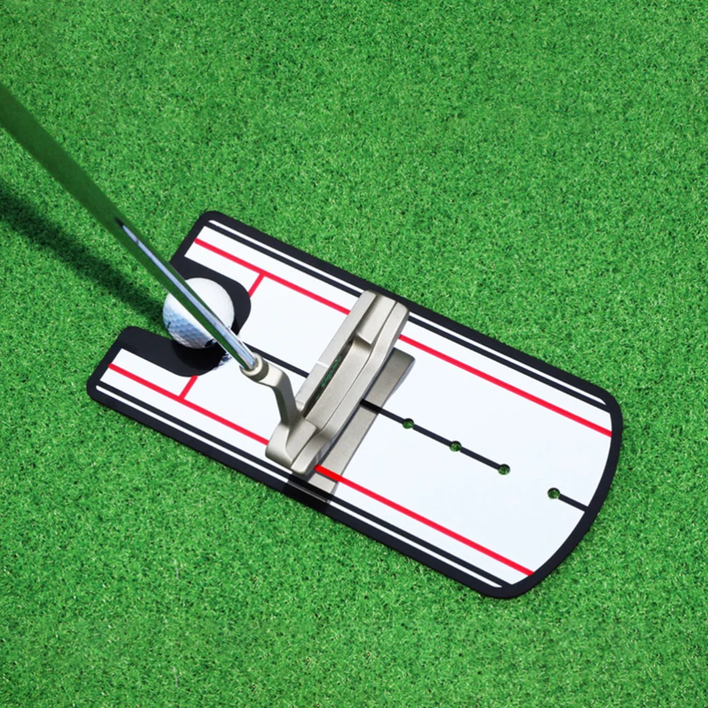 

Putter Practice Glasses Exercise Supplies Posture Corrector Practice Aid (Red)