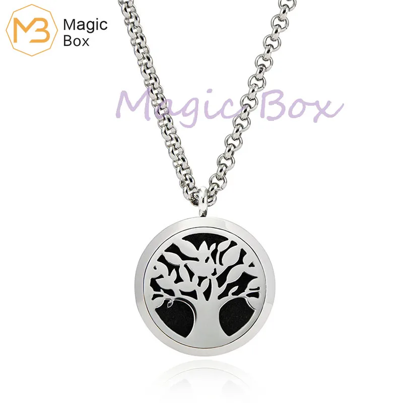 Ожерелье для ароматерапии диффузор эфирного масла подвеска из нержавеющей стали