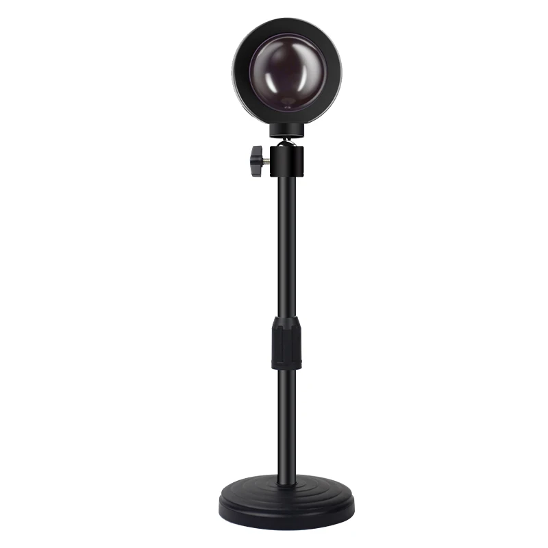 

Sunset Projector USB Table Lamp Rainbow Atmosphere Led Night Light for Home Bedroom Cafe Background Wall Decoration Lighting