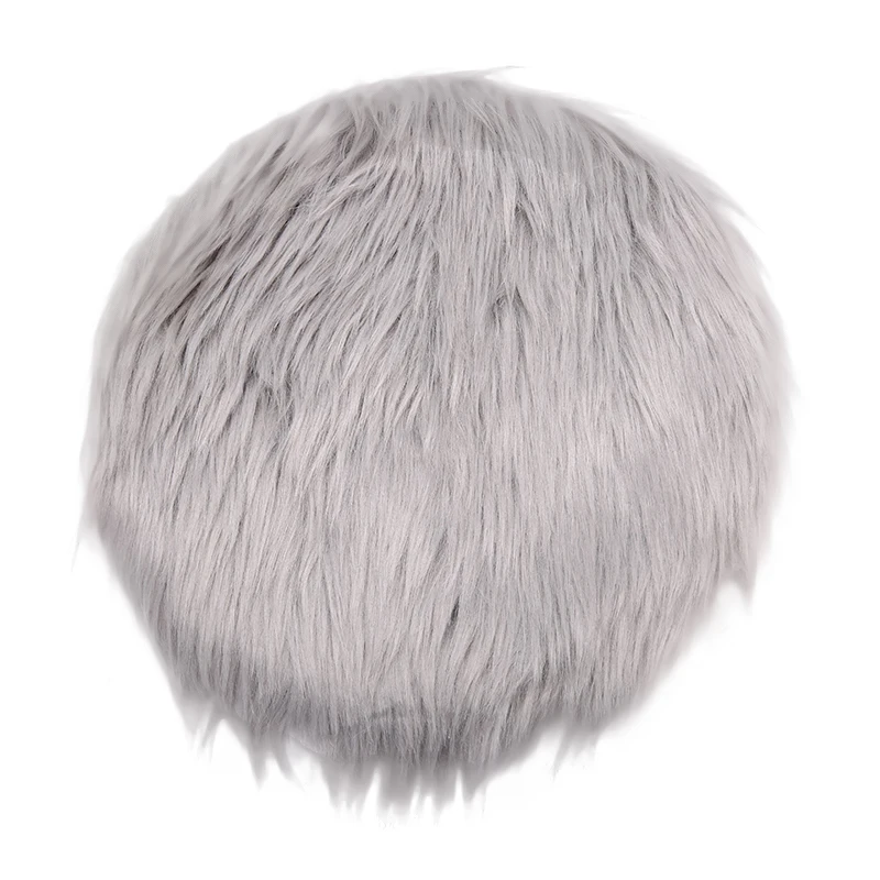 Круглая теплая шерстяная подушка 1 шт. утолщенная для обеденного стула