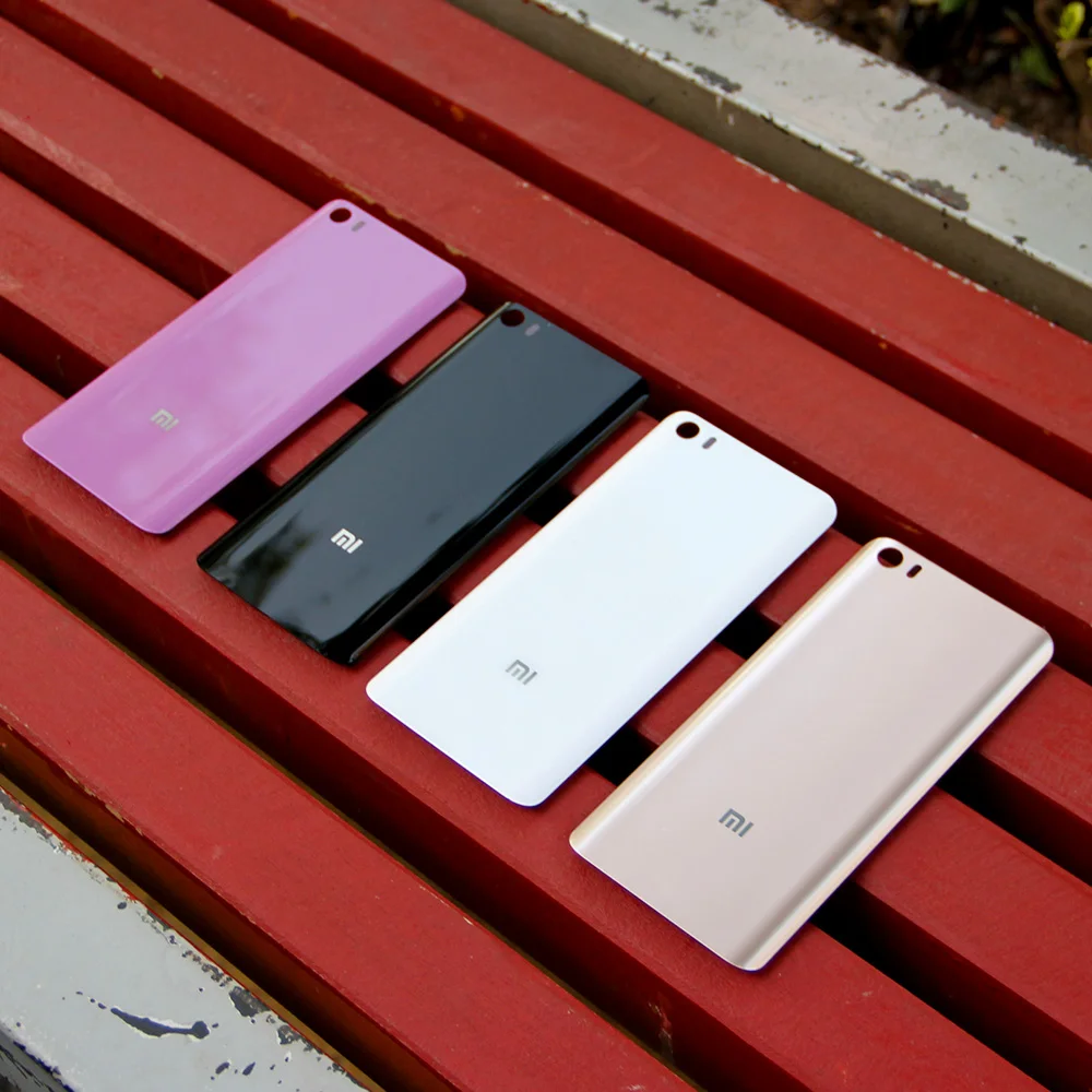 Оригинальный стеклянный чехол для задней панели батареи Xiaomi 5 Mi5 M5 телефона