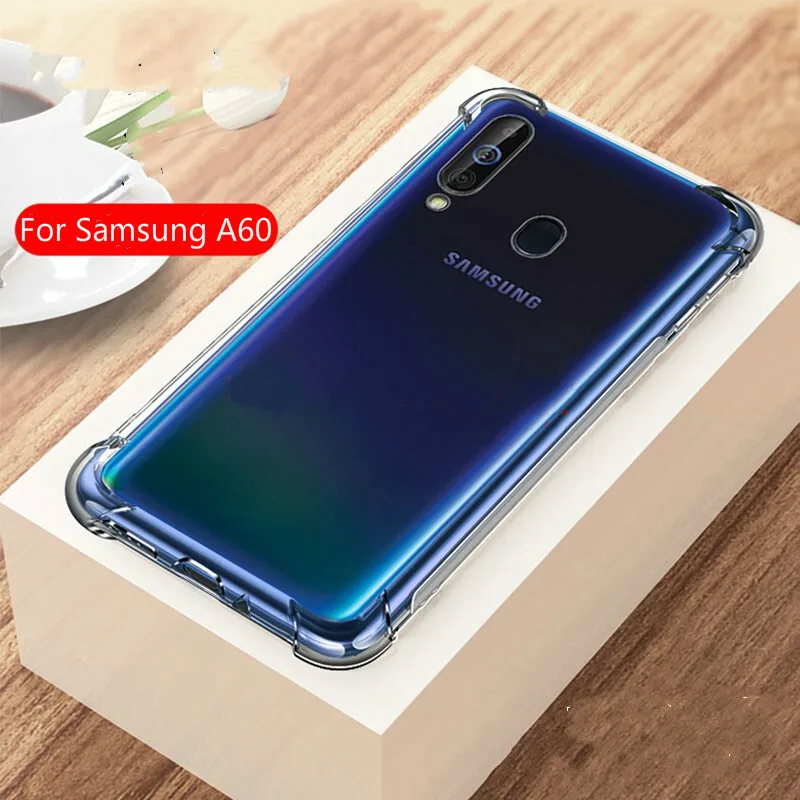 Противоударный чехол для телефона для samsung Galaxy A70 A60 A50 A40 A30 A20E A10 A2 J2Core M30 M20 M10 J4 J6 J8 подушка безопасности для Мягкий ТПУ чехол с мультипликационным рисунком