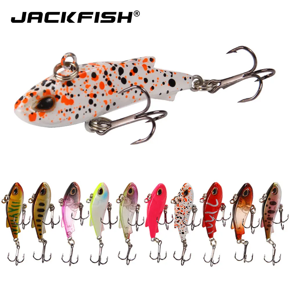 Джекфиш 4 см 4g Мини Вибрирующая наживка вибрации искусственные приманки для