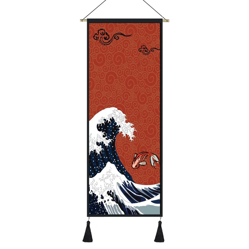 

Ukiyo Japanese Canvas Wall Art Prints Poster Modern Decoration Painting for Living Room Wall Picture Print Japanese Room Decor