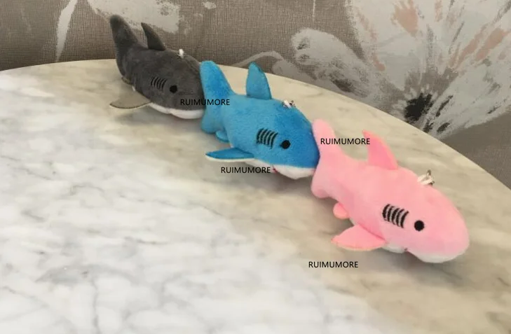 1piece random color multi-color- cute shark plush toy, Stuffed& Plush Animal Baby Toys doll, size 7-21cm, gift plush toys For kids - Цвет: 1piece random color