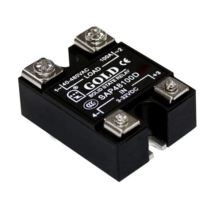

Твердотельное реле SAP48120D 10a ssr 15a ssr 3-32vdc 40-480vac dc к ac Однофазное ssr,ssr, твердотельное реле, реле, ac ssr