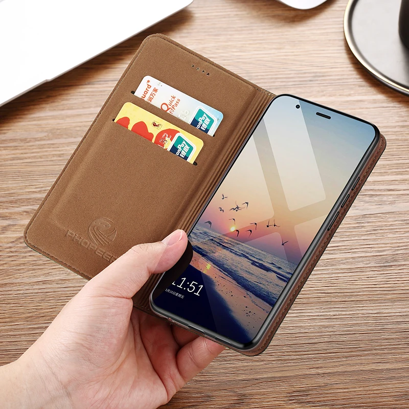 Чехол из натуральной кожи с текстурой сетки для huawei Y3 Y5 Y5C 2 Y6 Y7 Y9 Pro Lite Prime 2017 2018 2019