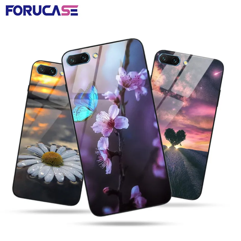 Чехол для Huawei P Smart 2019 черный чехол Honor 10i 20i 9 10 Lite 7A 20 Pro Жесткий PSmart Plus 2018 TPU PC |