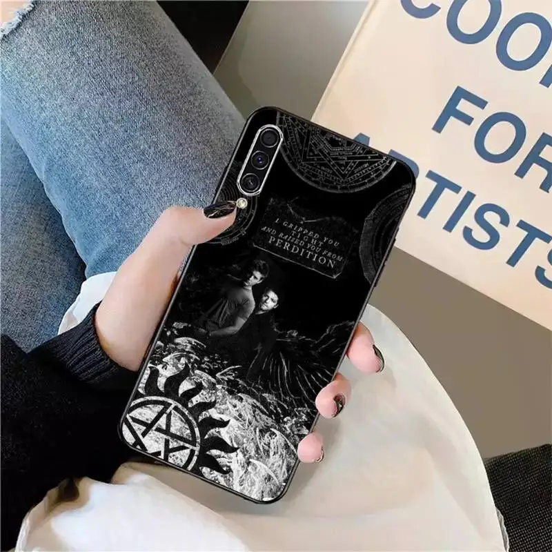

Supernatural tv Dean and Sam Phone Case For Samsung galaxy S 9 10 20 A 10 21 30 31 40 50 51 71 s note 20 j 4 2018 plus