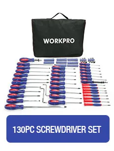 WORKPRO 100 Набор отверток для ПК Домашний набор инструментов прецизионные отвертки для телефона отвертка