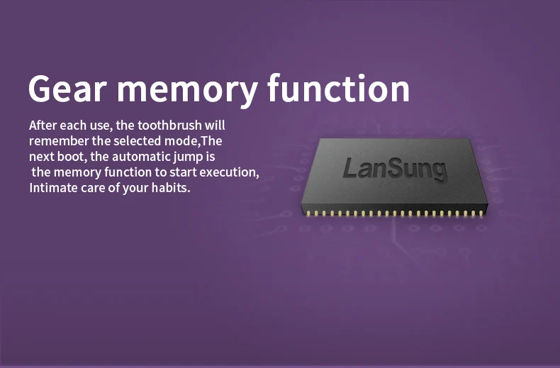 LANSUNG звуковая электрическая зубная щетка, ультра звуковая USB перезаряжаемая зубная щетка для взрослых, 4 насадки, сменные отбеливающие водонепроницаемые
