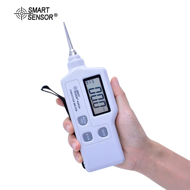 Умный датчик AS63A портативный виброметр Ручной цифровой Виброметр