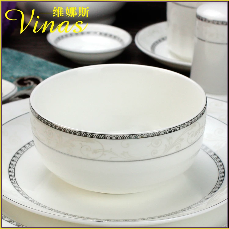 Посуда Phnom Penh Геометрическая керамическое обеденное блюдо фарфоровая десертная