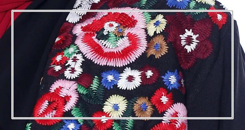 2019 последние Дубай с длинными рукавами платье мусульманские Вечерние abaya Дамы