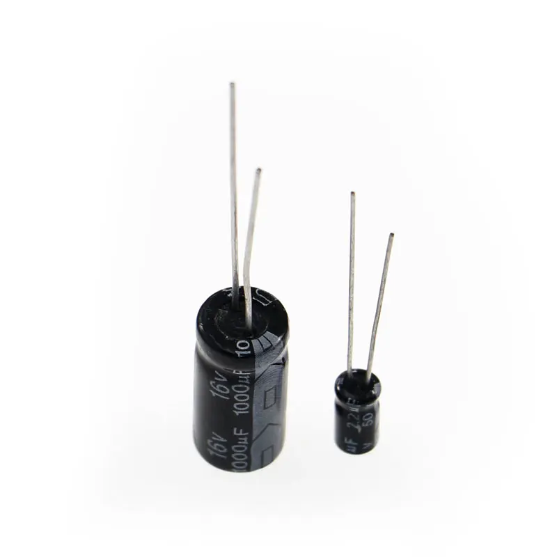 500PCS Electrolytic Capacitor Assortment Box Kit 0.1UF-1000UF 16V-50V 24 Values | Электронные компоненты и
