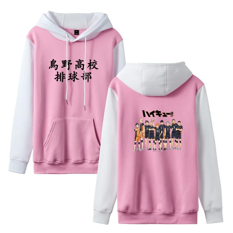 

Толстовка женская с капюшоном, Повседневный пуловер с рисунком тобио кагеяма хайкюу в стиле пэчворк, японское аниме, 556677JJ