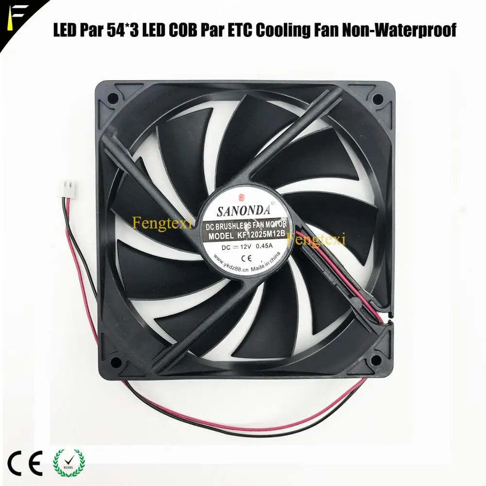 54*3w LED Par Light COB Can Silent Cooling Fan DC12v/24v High Temperature Resistance 36*3w Stage | Освещение